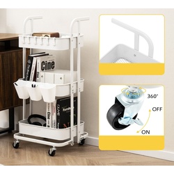 Тележка Costway JZ10292WH (White) Thumb