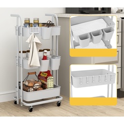 Тележка Costway JZ10292WH (White) Thumb