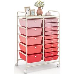Тележка Costway HW53825PI (Pink) Thumb