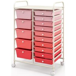 Тележка Costway HW53825PI (Pink)
