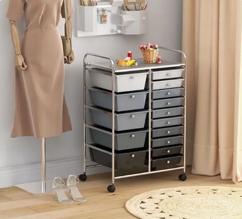 Тележка Costway HW53825ZJ (Grey) - 5
