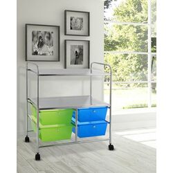 Organizator cu roti Costway HW54070GN (Green/Blue)