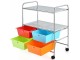 Organizator cu roti Costway HW54070RB (Rainbow)