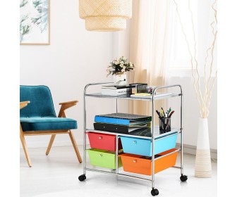 Organizator cu roti Costway HW54070RB (Rainbow)