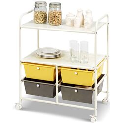 Тележка Costway HW54070YE (Yellow) Thumb