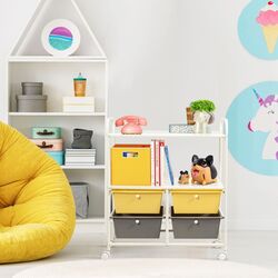 Тележка Costway HW54070YE (Yellow) Thumb