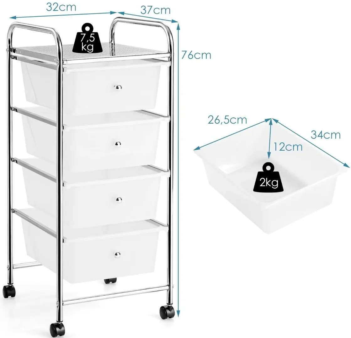 Carucior Costway HW55240CL (Transparent)