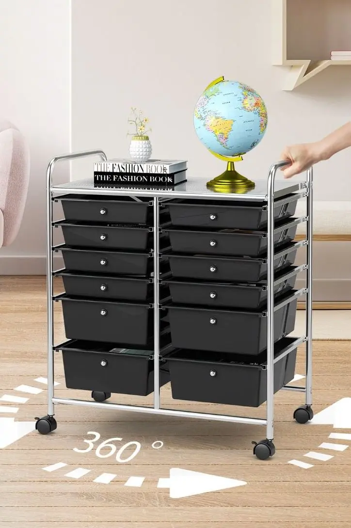 Тележка Costway HW56500BK (Black)