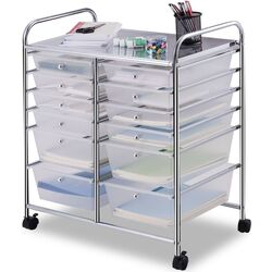 Тележка Costway HW56500CL (Transparent) Thumb