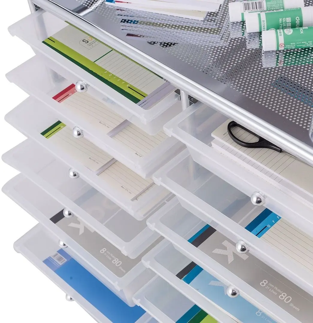 Тележка Costway HW56500CL (Transparent) - 4