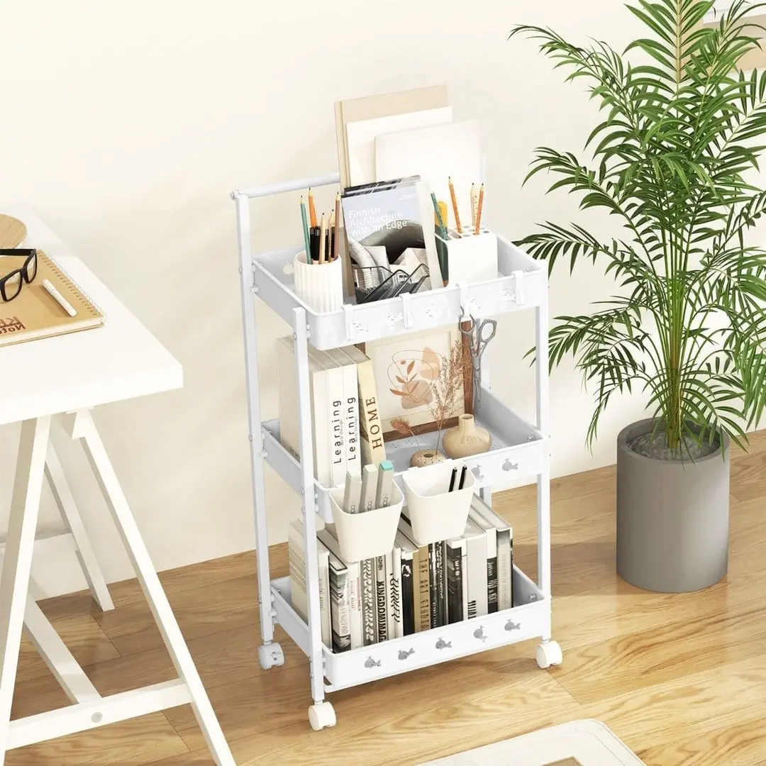 Carucior organizator Costway JZ10202WH (White)
