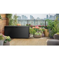 Lada depozitare pentru gradina Keter Emily Storage Box 280L (Graphite) Thumb