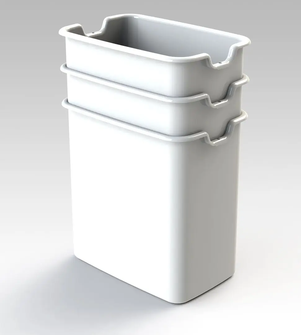 Container Doloni 01575 (Cream/Turqoise) - 3