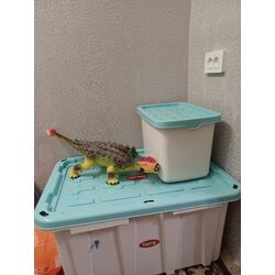 Контейнер Doloni 01592 (Cream/Turqoise) Thumb