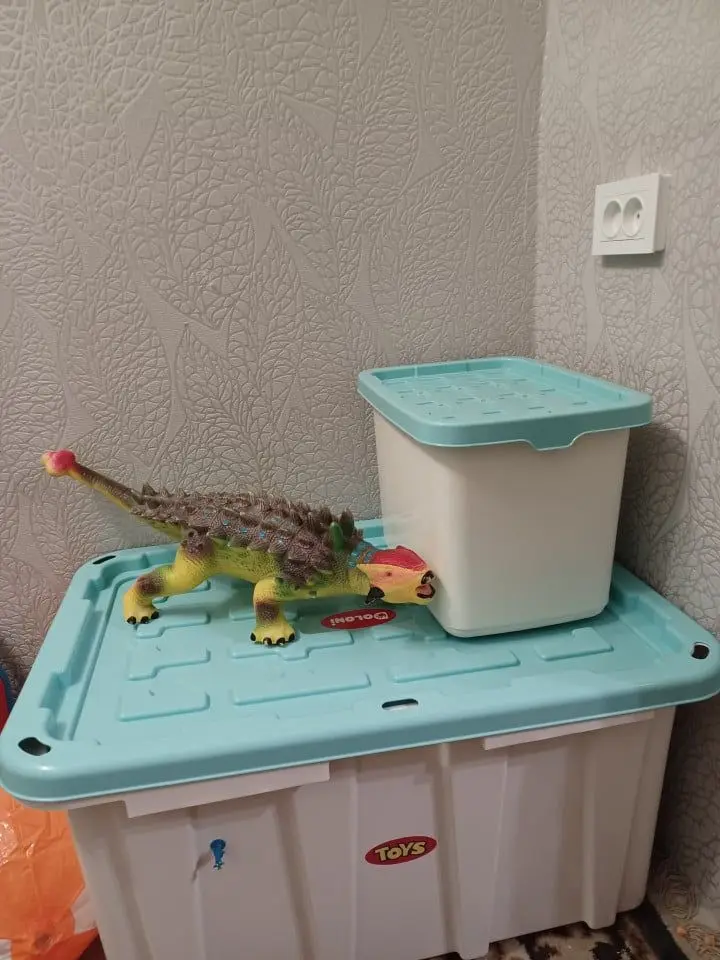 Контейнер Doloni 01592 (Cream/Turqoise) - 4