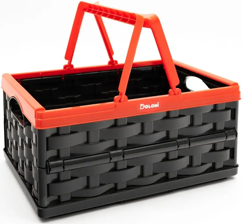 Cos de depozitare Doloni 01561 (Black/Red)