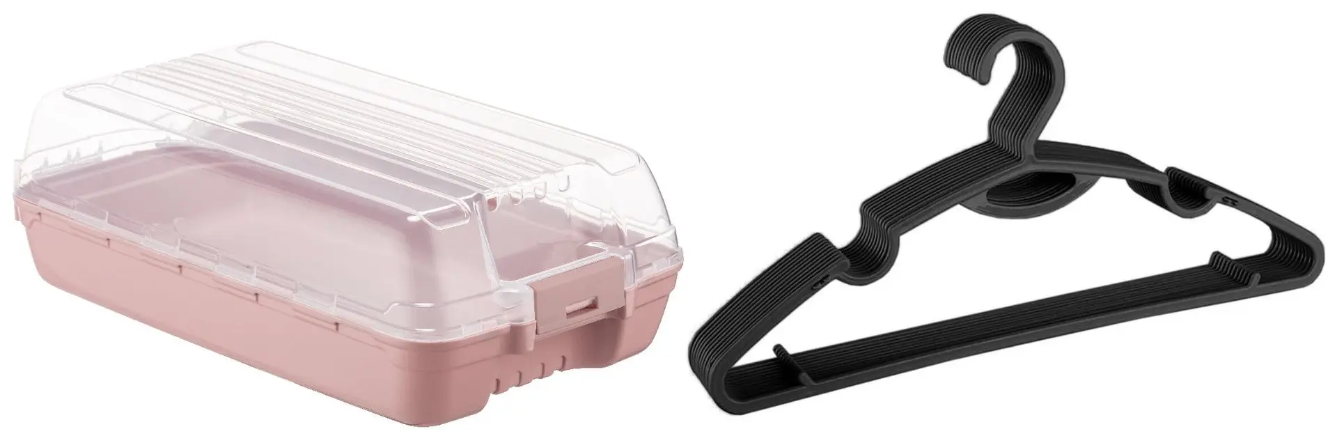 Органайзер для обуви + Вешалки Dunya 08021/2601868 (Pink/Black)