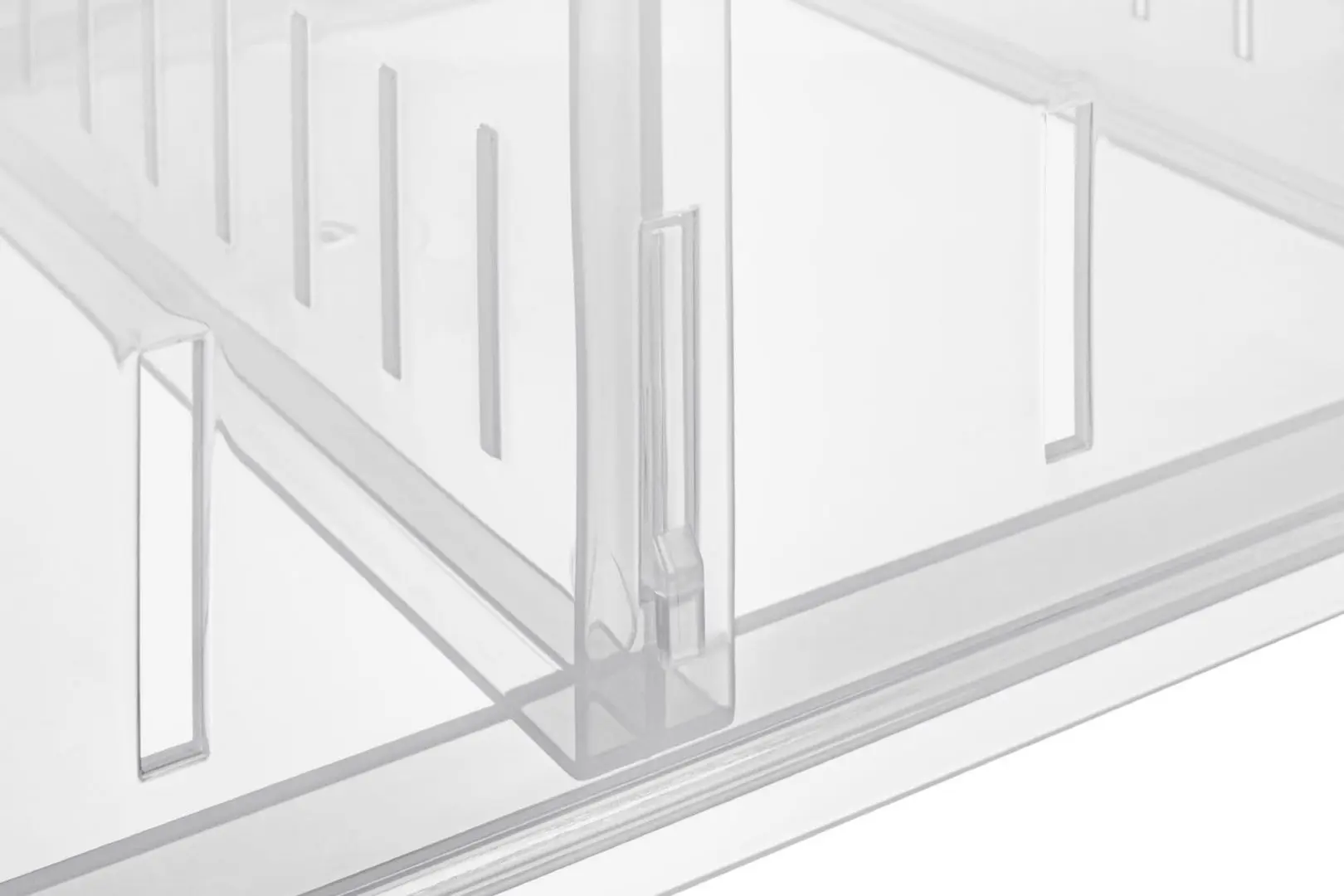 Контейнер-органайзер Econova Rolly 10.6L 16.5x30.5x24.2 (Transparent)