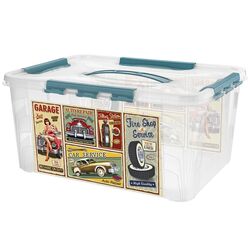 Container cu decor Econova Grand Box 39x29x18 15L Thumb