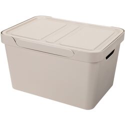 Cutie de depozitare Econova Luxe 18L (Light Beige)