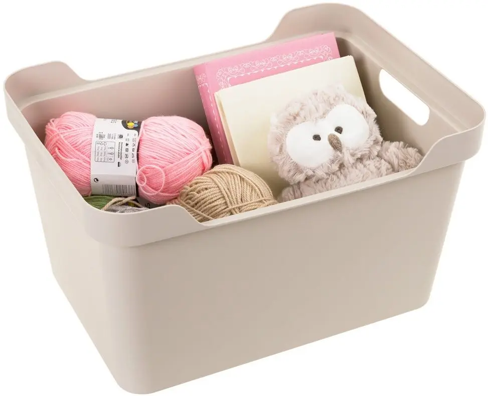 Коробка для хранения Econova Luxe 18L (Light Beige) - 5