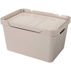 Коробка для хранения Econova Luxe 18L (Light Beige) Thumb