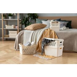 Коробка для хранения Econova Luxe 18L (Light Beige) Thumb