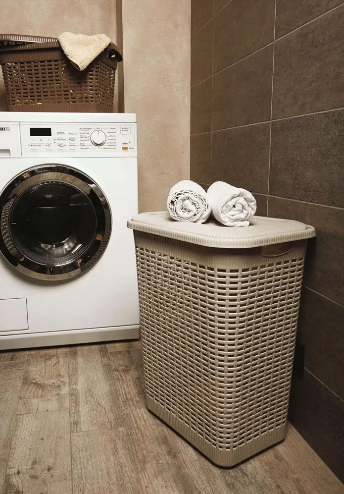 Корзина для белья Econova 431293330 50L (Grey)