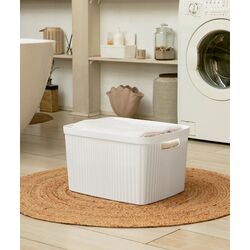 Корзина Econova Velvet 35L (White) Thumb