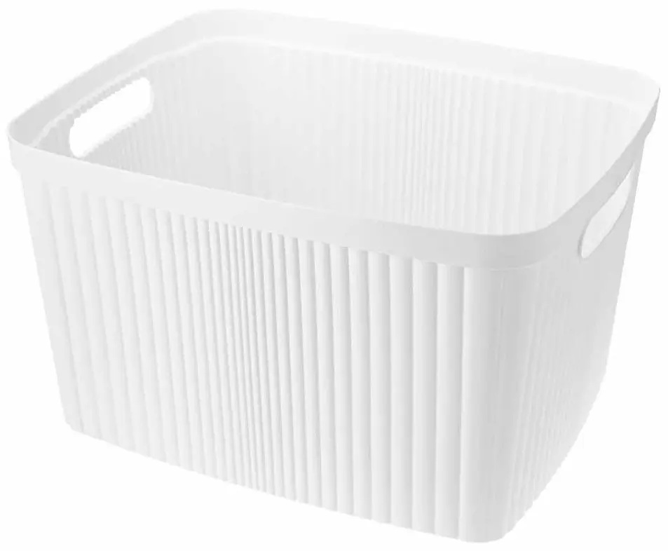 Корзина Econova Velvet 35L (White)