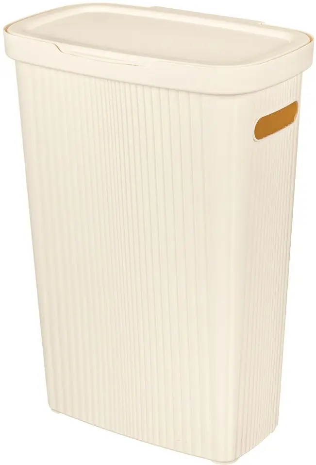 Cos pentru rufe Econova Velvet 45L (Beige)