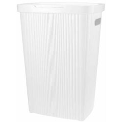 Cos pentru rufe Econova Velvet 45L (White)