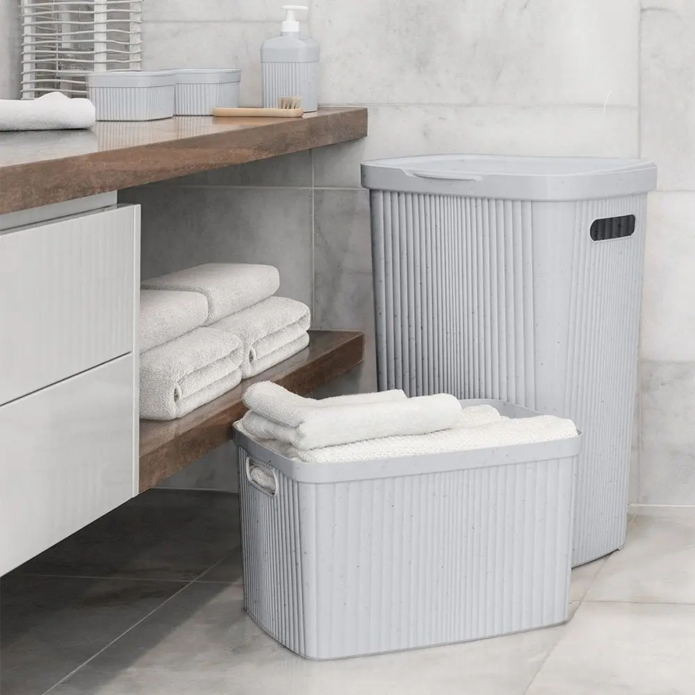 Cos pentru rufe Econova Velvet 60L (Grey) - 2