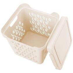 Cos cu capac Econova Deluxe 29x29x29 18L (Ivory) Thumb