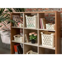 Cos cu capac Econova Deluxe 29x29x29 18L (Ivory) Thumb