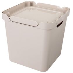 Cos cu capac Econova Luxe 28.6x28.6x28.6 18L (Beige)