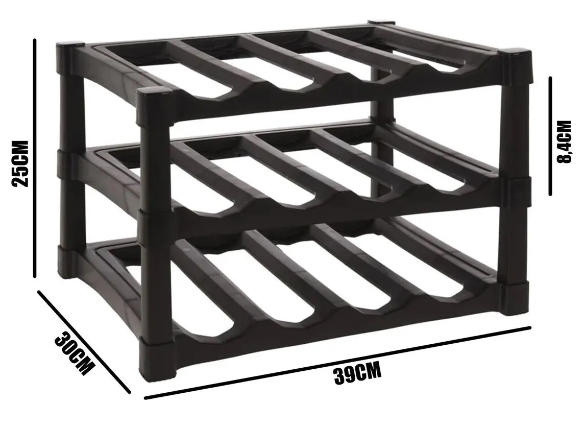 Suport pentru sticle EH 46978 (Black)