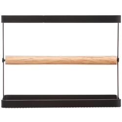Suport pentru prosoape din hatrie 5Five 52034 (Black/Wood) Thumb