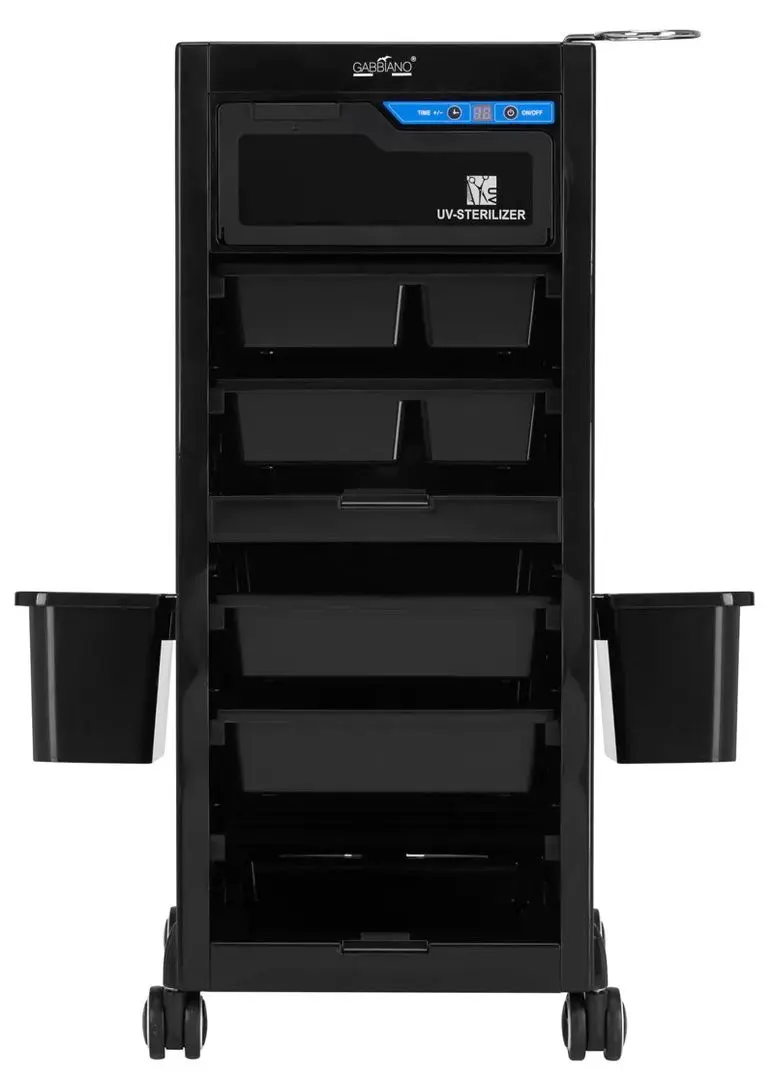 Carucior de coafor Gabbiano 68UV (Black)