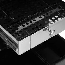 Carucior de coafor Gabbiano 68UV (Black) Thumb