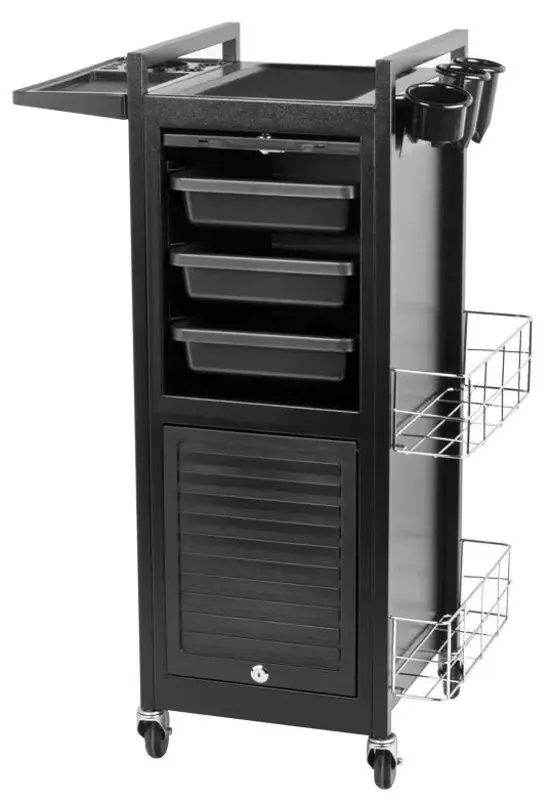 Тележка парикмахера Gabbiano Deluxe 401 (Black)
