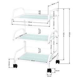 Carucior de frumusete Giovanni 1014 (White) Thumb