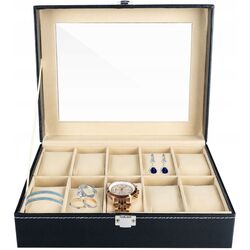 Organizator de ceasuri Gotel M40B (Black) Thumb