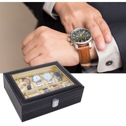 Organizator de ceasuri Gotel M40B (Black) Thumb