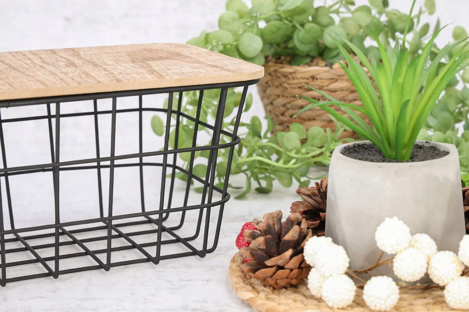 Cos cu capac H&S 51030 31х22х16 (Black)