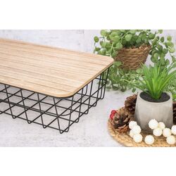 Корзина с крышкой H&S 51031 40х23х10 (Black) Thumb