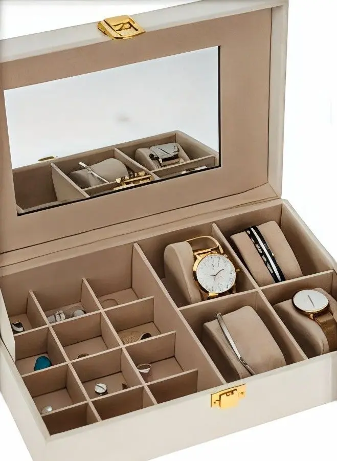 Organizator de bijuterii H&S 46707 (Beige)