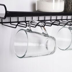 Raft pentru bucatarie H&S Bistro (Wood/Black) Thumb