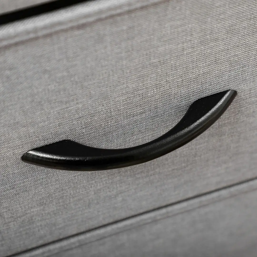 Комод Homcom 850-268V01GY 80x30x81 cm (Grey/Black)