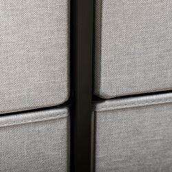 Комод Homcom 850-268V01GY 80x30x81 cm (Grey/Black) Thumb